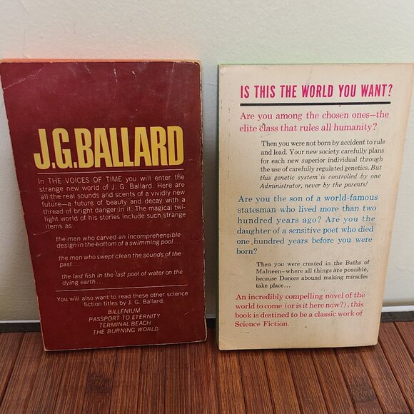 2 Classic Science Fiction Paperback Novels - 60's - Picture 2 of 9